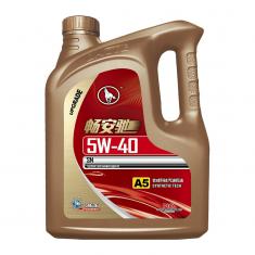 汽車發動機油汽車潤滑油暢安馳SN合成科技汽油機油A5-5W-40